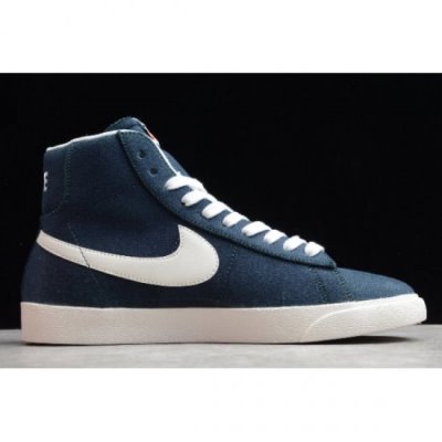 Nike Blazer Mid Sb Qs Hh Koyu Mavi Kaykay Ayakkabı Türkiye - YVHVS8RR